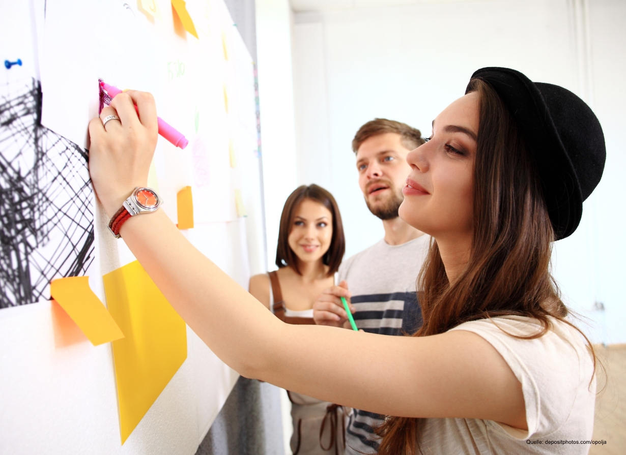 Kreativität im Büro fördern - So wird das Büro zur Ideenschmiede